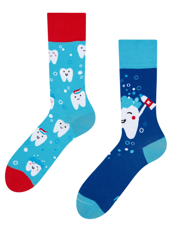 Lustige Socken Reine Zähne
