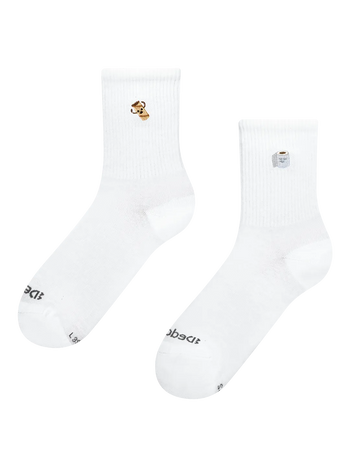 Gerippte Mid-Calf-Socken The Worst Surprise