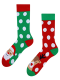 Lustige warme Socken Santa und Rudolf