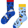 Lustige Kindersocken Polizist