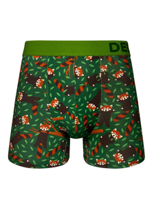 Lustige Boxershorts für Herren Roter Panda