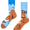 Warme Socken Schlafender Bär