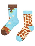 Rutschfeste Kindersocken Niedliche Giraffe