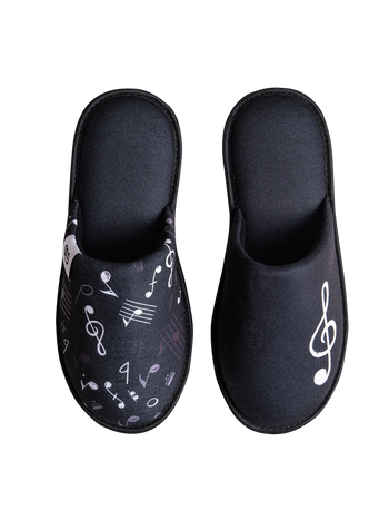 Lustige Hausschuhe Musik