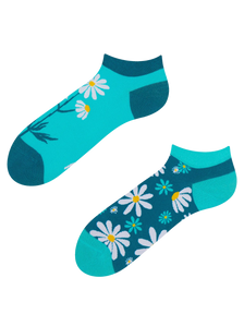 Lustige Knöchelsocken Kamillen