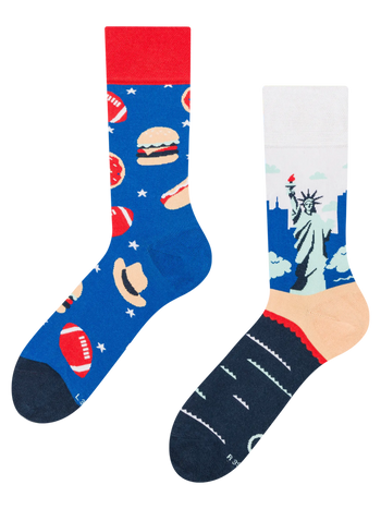 Lustige Socken USA