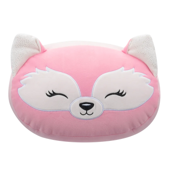Squishmallows Stackables Rhiannon der rosa Fuchs mit geschlossenen Augen, 30 cm