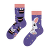 Lustige Kindersocken Zauberhase