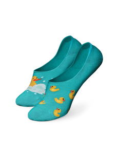 Lustige No-Show-Socken Enten