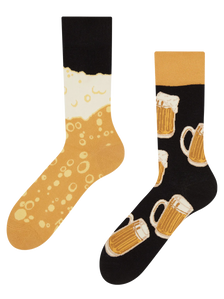 Lustige Socken Bier vom Fass