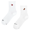 Gerippte Mid-Calf-Socken Sip per Page