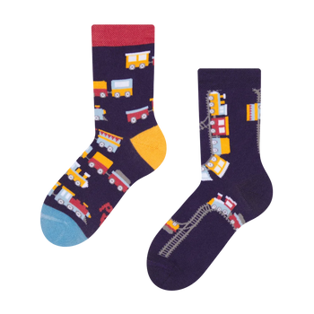 Lustige Kindersocken Zügchen
