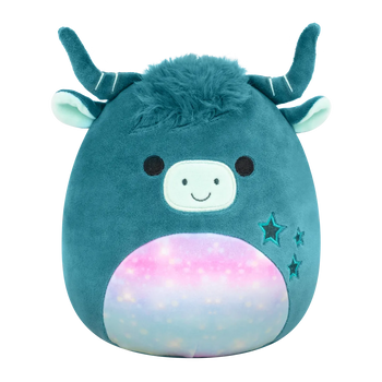 Squishmallows Clark die grüne Hochlandkuh, 13 cm
