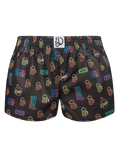 Lustige Damenshorts Neon-Bier