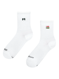 Gerippte Mid-Calf-Socken Still Playing