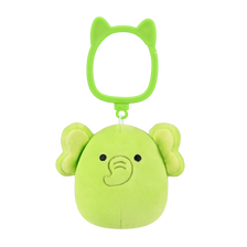 Squishmallows Schlüsselanhänger Franky der limettengrüne Elefant, 9 cm