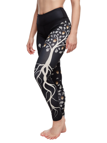 Lustige Sportleggings Eichenbaum