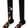 Lustige Kniestrümpfe Walderdbeeren