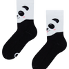 Lustige warme Socken für Kinder Glücklicher Panda