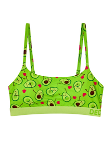 Modal-Damenbralette Avocado-Liebe