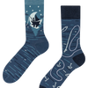 Lustige Socken Nachtfischer