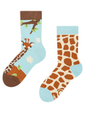 Lustige Kindersocken Niedliche Giraffe