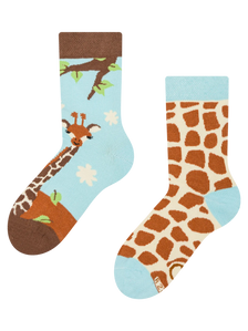 Lustige Kindersocken Niedliche Giraffe