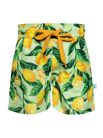 Lustige Badeshorts für Jungen Zitronen