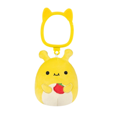 Squishmallows Schlüsselanhänger Zarina die gelbe Bananenschnecke, 9 cm