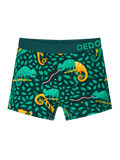 Lustige Boxershorts für Jungen Chamäleon auf der Jagd