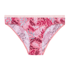 Lustige Damenhöschen Rosa Blätter