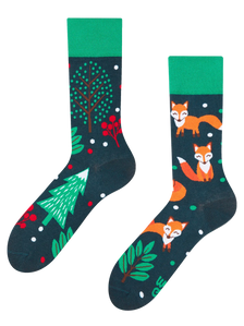 Lustige Socken Rotfuchs