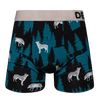 Lustige Boxershorts für Männer Mondwolf