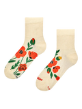 Antistress-Crewsocken Mohnfeld