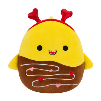 Squishmallows Chandler der gelbe Hai mit Schokoladenüberzug, 20 cm