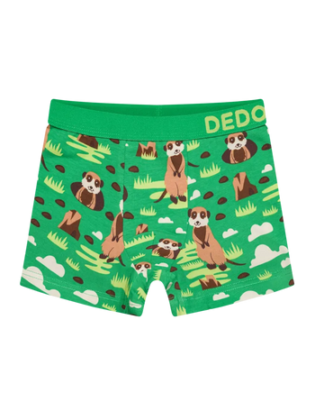 Lustige Boxershorts für Jungen Erdmännchen