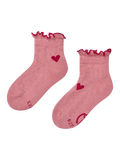 Cutecore-Socken für Mädchen Rote Herzen