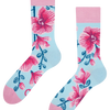 Lustige Socken Orchidee