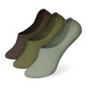 3er-Pack No-Show-Socken aus Baumwolle Tarnfarbe