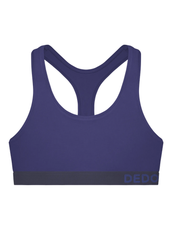 Denimblaue Damenbralette