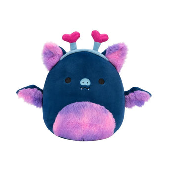 Squishmallows Milan die Girly Goth Marineblaue Fruchtfledermaus, 20 cm