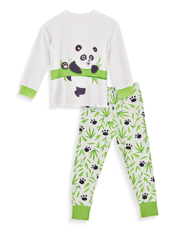 Lustiger Pyjama für Männer Bambus-Panda