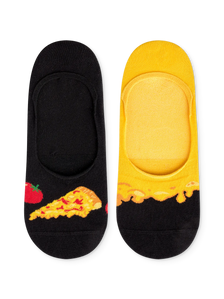 Lustige No-Show-Socken Käsepizza