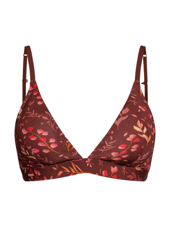 Lustige klassische Bralette Herbstgarten