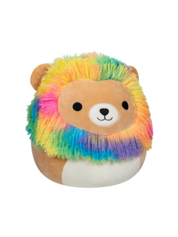 Squishmallows Leonard Löwe mit Regenbogenmähne, 30 cm