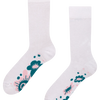 Lustige Socken Pastellfarbene Blumen