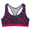 Lustige Damenbralette Tulpenlippen
