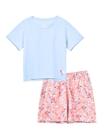 Lounge-Set für Damen Blumenbeet
