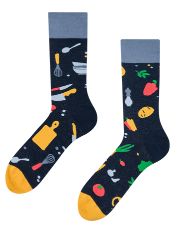 Lustige Socken Gesundes Kochen