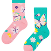 Lustige Kindersocken Süße Schmetterlinge